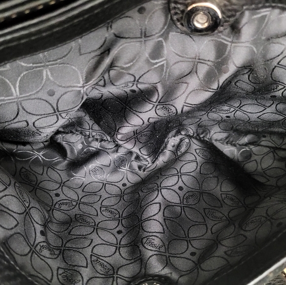 NWOT FOSSIL PATCHWORK BAG - Picture 3 of 15